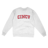 Cincy Varsity Midweight Crewneck Sweatshirt-Allegiant Goods Co. Vintage Sports Apparel