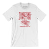Tombstone Junction Men/Unisex T-Shirt-White-Allegiant Goods Co. Vintage Sports Apparel