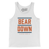 Bear Down Men/Unisex Tank Top-Allegiant Goods Co. Vintage Sports Apparel