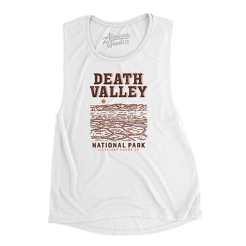 Death Valley National Park Women's Flowey Scoopneck Muscle Tank-Allegiant Goods Co. Vintage Sports Apparel