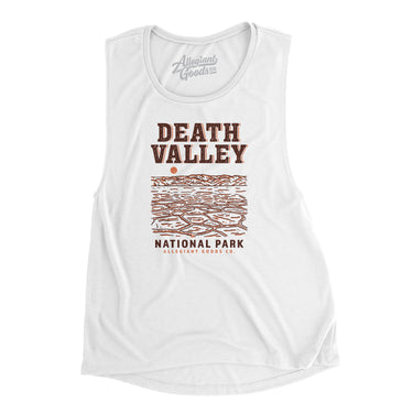 Death Valley National Park Women's Flowey Scoopneck Muscle Tank-Allegiant Goods Co. Vintage Sports Apparel