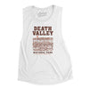 Death Valley National Park Women's Flowey Scoopneck Muscle Tank-White-Allegiant Goods Co. Vintage Sports Apparel