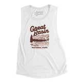 Great Basin National Park Women's Flowey Scoopneck Muscle Tank-Allegiant Goods Co. Vintage Sports Apparel