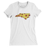 North Carolina Pizza State Women's T-Shirt-Allegiant Goods Co. Vintage Sports Apparel