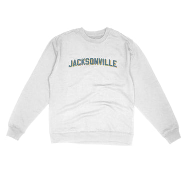 Jacksonville Varsity Midweight Crewneck Sweatshirt-Allegiant Goods Co. Vintage Sports Apparel
