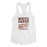 White Sands National Park Women's Racerback Tank-Allegiant Goods Co. Vintage Sports Apparel