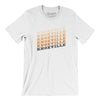 Knoxville Vintage Repeat Men/Unisex T-Shirt-White-Allegiant Goods Co. Vintage Sports Apparel