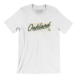 Oakland Retro Men/Unisex T-Shirt-Allegiant Goods Co. Vintage Sports Apparel