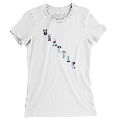 Seattle Hockey Jersey Women's T-Shirt-White-Allegiant Goods Co. Vintage Sports Apparel
