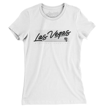 Las Vegas Retro Women's T-Shirt-Allegiant Goods Co. Vintage Sports Apparel