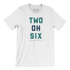 Seattle 206 Men/Unisex T-Shirt-White-Allegiant Goods Co. Vintage Sports Apparel