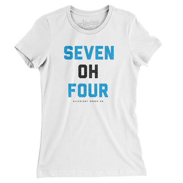 Charlotte 704 Women's T-Shirt-Allegiant Goods Co. Vintage Sports Apparel