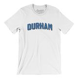 Durham Varsity Men/Unisex T-Shirt-Allegiant Goods Co. Vintage Sports Apparel