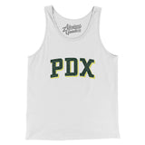 Pdx Varsity Men/Unisex Tank Top-Allegiant Goods Co. Vintage Sports Apparel
