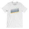 Morgantown Vintage Repeat Men/Unisex T-Shirt-White-Allegiant Goods Co. Vintage Sports Apparel