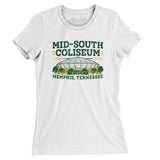 Mid-South Coliseum Women's T-Shirt-Allegiant Goods Co. Vintage Sports Apparel