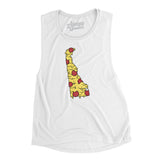 Delaware Pizza State Women's Flowey Scoopneck Muscle Tank-Allegiant Goods Co. Vintage Sports Apparel