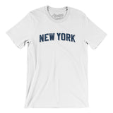 New York Varsity Men/Unisex T-Shirt-Allegiant Goods Co. Vintage Sports Apparel