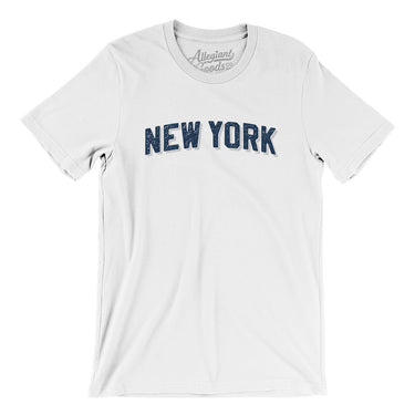 New York Varsity Men/Unisex T-Shirt-Allegiant Goods Co. Vintage Sports Apparel