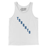 Toronto Hockey Jersey Men/Unisex Tank Top-White-Allegiant Goods Co. Vintage Sports Apparel