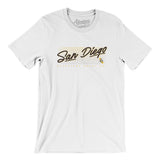 San Diego Retro Men/Unisex T-Shirt-Allegiant Goods Co. Vintage Sports Apparel