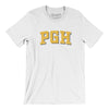 Pgh Varsity Men/Unisex T-Shirt-White-Allegiant Goods Co. Vintage Sports Apparel