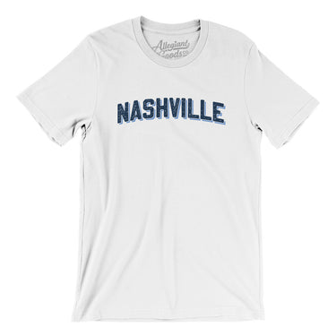 Nashville Varsity Men/Unisex T-Shirt-Allegiant Goods Co. Vintage Sports Apparel