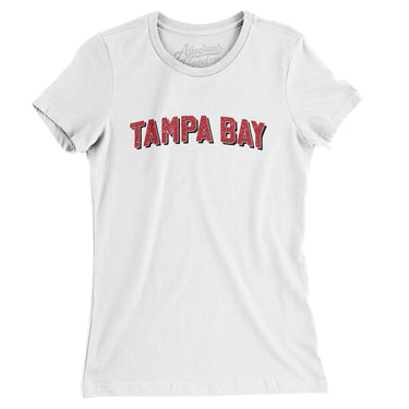 Tampa Bay Varsity Women's T-Shirt-Allegiant Goods Co. Vintage Sports Apparel