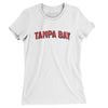 Tampa Bay Varsity Women's T-Shirt-White-Allegiant Goods Co. Vintage Sports Apparel