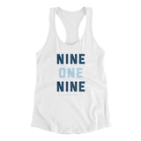 Raliegh 919 Women's Racerback Tank-Allegiant Goods Co. Vintage Sports Apparel