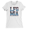 Lfg Mia Women's T-Shirt-White-Allegiant Goods Co. Vintage Sports Apparel