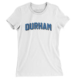 Durham Varsity Women's T-Shirt-Allegiant Goods Co. Vintage Sports Apparel