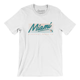 Miami Retro Men/Unisex T-Shirt-Allegiant Goods Co. Vintage Sports Apparel