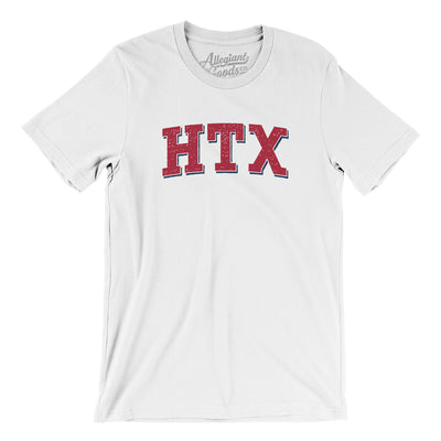 Htx Varsity Men/Unisex T-Shirt-White-Allegiant Goods Co. Vintage Sports Apparel