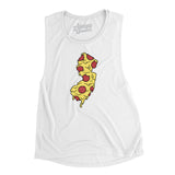 New Jersey Pizza State Women's Flowey Scoopneck Muscle Tank-Allegiant Goods Co. Vintage Sports Apparel