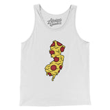 New Jersey Pizza State Men/Unisex Tank Top-Allegiant Goods Co. Vintage Sports Apparel
