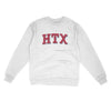 Htx Varsity Midweight Crewneck Sweatshirt-White-Allegiant Goods Co. Vintage Sports Apparel