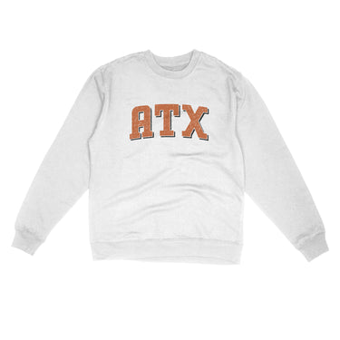 Atx Varsity Midweight Crewneck Sweatshirt-Allegiant Goods Co. Vintage Sports Apparel