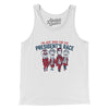 I’m Just Here For The Presidents Race Men/Unisex Tank Top-White-Allegiant Goods Co. Vintage Sports Apparel