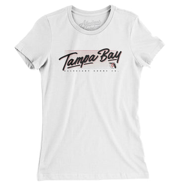 Tampa Bay Retro Women's T-Shirt-Allegiant Goods Co. Vintage Sports Apparel