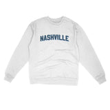 Nashville Varsity Midweight Crewneck Sweatshirt-Allegiant Goods Co. Vintage Sports Apparel