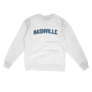 Nashville Varsity Midweight Crewneck Sweatshirt-Allegiant Goods Co. Vintage Sports Apparel