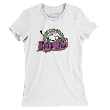 Roanoke Express Women's T-Shirt-Allegiant Goods Co. Vintage Sports Apparel