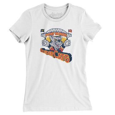 Port Huron Border Cats Women's T-Shirt-Allegiant Goods Co. Vintage Sports Apparel