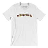 Washington Dc Varsity Men/Unisex T-Shirt-White-Allegiant Goods Co. Vintage Sports Apparel