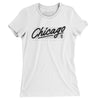 Chicago Retro Women's T-Shirt-White-Allegiant Goods Co. Vintage Sports Apparel