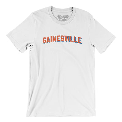 Gainesville Varsity Men/Unisex T-Shirt-White-Allegiant Goods Co. Vintage Sports Apparel
