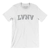 Lvnv Varsity Men/Unisex T-Shirt-White-Allegiant Goods Co. Vintage Sports Apparel