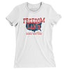 Freedomland Usa Women's T-Shirt-White-Allegiant Goods Co. Vintage Sports Apparel