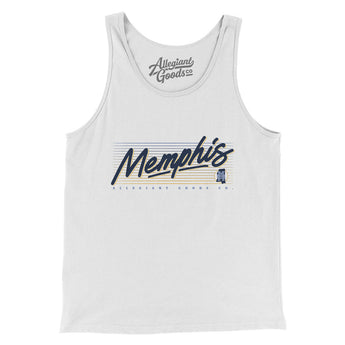 Memphis Retro Men/Unisex Tank Top-Allegiant Goods Co. Vintage Sports Apparel